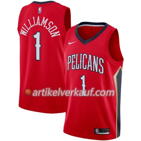 NBA New Orleans Pelicans Trikot Zion Williamson 1 Nike 2019-2020 Statement Edition Swingman - Herren